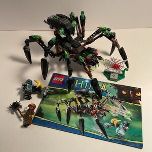 Lego Chima Sparratus’ Spider Stalker 70130 complete, minifigures & instructions